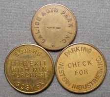 Parking tokens bowers for sale  Minneapolis