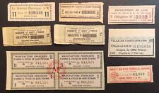 Lot coupons chemin d'occasion Lot coupons chemin d'occasion  Rillieux-la-Pape