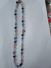 Collier perles verre d'occasion  Soissons