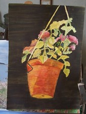 Aquarelle papier pot d'occasion  Saint-Germain