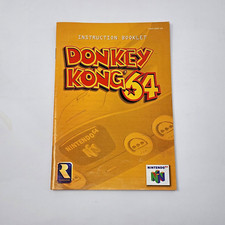 Usado, Donkey Kong 64 (Nintendo 64 N64) SOMENTE manual comprar usado  Enviando para Brazil