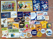 Lot autocollants cyclisme d'occasion  France