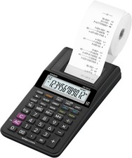 Kalkulator biurowy Casio HR-8RCE - czarny, zasilany bateryjnie, 0,15 kg towar B na sprzedaż  PL
