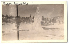 Tarjeta Postal RPPC Geyser Congelado De Colorado comprar usado  Enviando para Brazil