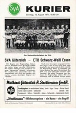 Fussball programmheft sva gebraucht kaufen  Wiesenbach