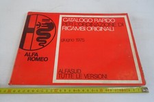 Catalogo ricambi alfasud usato  Santena