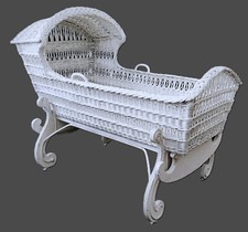 Antique wicker baby for sale  Century