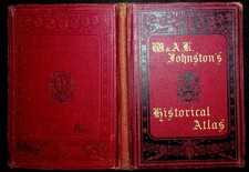 Johnston historical atlas for sale  PERSHORE