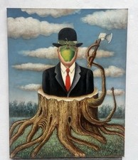 René magritte oil d'occasion  Expédié en Belgium