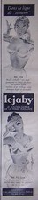 Publicité 1956 lejaby d'occasion  Longueil-Sainte-Marie