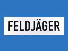 Aufkleber riginal feldjäger gebraucht kaufen  Rüthen
