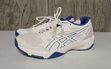 Tênis de vôlei Asics Gel-Rocket 11 infantil tamanho 11 branco/azul/rosa quadra comprar usado  Enviando para Brazil