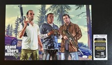 Usado, SHAWN FONTENO ASSINADO GTA 5 FRANKLIN 11X17 PÔSTER VIDEOGAME ROCKSTAR JSA CERTIFICADO DE AUTENTICIDADE comprar usado  Enviando para Brazil