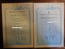 Diploma attestato croce usato  San Casciano in Val di Pesa