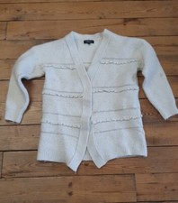 Veste blanche carrol d'occasion  Bas-en-Basset