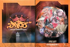 Impressão de revista anúncio JNCO JEANS 2000 Skate Art Grafitti duas páginas comprar usado  Enviando para Brazil
