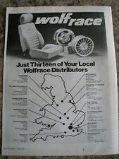 Wolfrace distributors accessor d'occasion  Expédié en Belgium