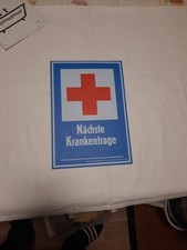 Altes kunststoffschild nächst gebraucht kaufen  Saalburg