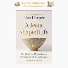 A Jesus-Shaped Life Bible Study Guide plus Stre, Lisa Harper 2025, usado comprar usado  Enviando para Brazil