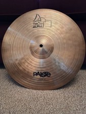 Paiste alpha crash for sale  WIRRAL