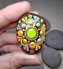 Bemalter stein mandala gebraucht kaufen  Markdorf