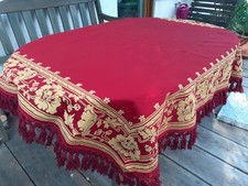 Alte tischdecke 170x140 gebraucht kaufen  Steinau