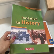 Invitation history cornelsen gebraucht kaufen  Hamburg
