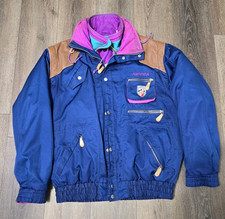 Chaqueta de esquí y nieve Nevica años 90 de colección EE. UU. 40 azul marino con forro polar segunda mano  Embacar hacia Mexico