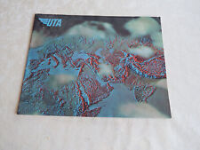 Ancienne brochure uta d'occasion  France