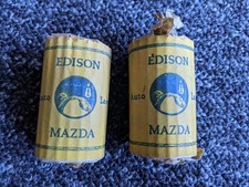 PAR DE LÂMPADAS VINTAGE Edison Mazda automotiva vintage 6V década de 1920 comprar usado  Enviando para Brazil