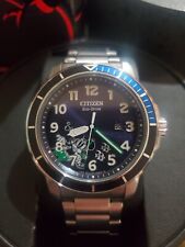Relógio de quartzo Citizen Eco-Drive Disney Mickey mergulho aço inoxidável "novo na caixa" comprar usado  Enviando para Brazil