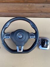 VW GOLF POLO GTI STEERING WHEEL AIRBAG GEAR STICK DSG ALL ORYGINAL RED STRING na sprzedaż  PL