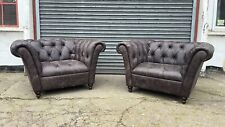 Pair chesterfield full for sale  SHEFFIELD