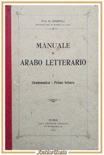 Manuale arabo letterario usato  Bari