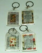 Personalised keyring meaning for sale  CLYNDERWEN