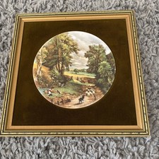 Vintage plaque picture for sale  SUTTON COLDFIELD