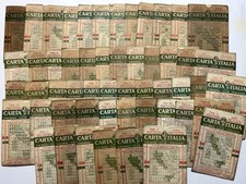 CARTA D' ITALIA del TOURING CLUB ITALIANO - 1911 N 53 Numeri na sprzedaż  Wysyłka do Poland