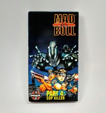 Mad Bull 34: Parte 4 Cop Killer📼 VHS 📼1990 mangá vídeo inglês comprar usado  Enviando para Brazil