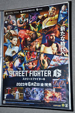 Pôster Street Fighter 6 - B2 Japão - 51,5cm x 73cm - PS5 - Xbox - Capcom comprar usado  Enviando para Brazil