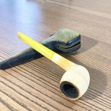 Pipe ancienne écume d'occasion  Saint-Genest-Malifaux