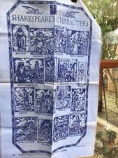Vintage shakespeare characters for sale  GAINSBOROUGH