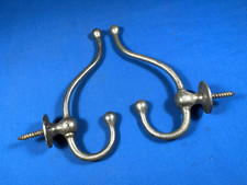 C.1925 brass hooks for sale  Saco