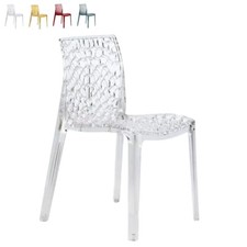 Chaises polycarbonate transpar d'occasion  Nice-