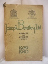 Joseph bentley ltd for sale  WATERLOOVILLE