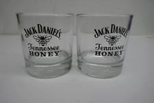Par Vintage Jack Daniels Tennesee Honey Rocks Vidro Super Bom Estado, usado comprar usado  Enviando para Brazil