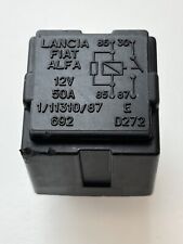 *GENUÍNO* LANCIA FIAT ALFA 4 LÂMINAS 12V 50A RELÉ PRETO 1/11310/87 / D272 / 692 comprar usado  Enviando para Brazil