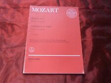 Mozart konzert noten gebraucht kaufen  Elztal