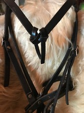 Gebissloser zaum leder gebraucht kaufen  Bielefeld