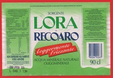Etichetta acqua minerale usato  Bologna