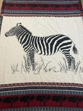 Zebra throw blanket for sale Zebra throw blanket for sale  Bellevue